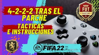FORMACION 4222 JUEGA COMO UN PRO TACTICAS E INSTRUCCIONES FIFA 22