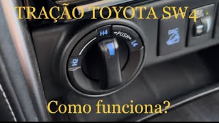 Como funciona a tração 4x4 da Toyota SW4? (2016, 2017, 2018, 2019,2020, 2021 e 2022)