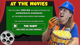 Handyman Hal at the Movies | Explore the Movie Theater | Movies for Kids