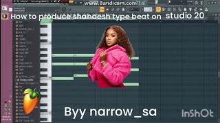 How to produce lekompo beat shandesh type beat on FL studio 20 full tutorial