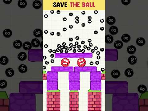 Save the Ball – Best tricky ball game 99% failed challenges #games #viralvideo #viralshorts