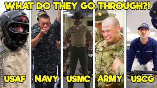 WHAT DO YOU FACE AT EACH BOOT CAMP IN THE MILITARY? (EXPLORING THE DIFFERENCES)