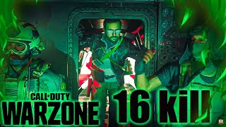 Call of Duty Warzone: 16 KILL SOLO GAMEPLAY (interesting gameplay)