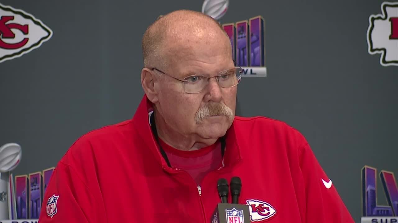 Chiefs HC Andy Reid Speaks With Reporters 3 Days Before Super Bowl ...