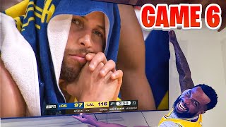 LeBron DEFEATED Currys DYNASTY! Lakers Vs Warriors Game 6 Reaction
