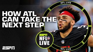 How the Falcons can take the NEXT STEP 👀 I'm looking at Drake London | NFL Live