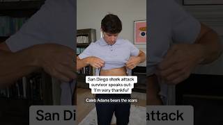 San Diego shark attack survivor speaks out: ‘I’m very thankful'