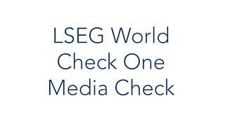 Embed LSEG World Check One Media Check into Your TPRM Program | ProcessUnity LSEG Connector