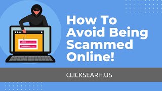 How To Avoid Being Scammed Online