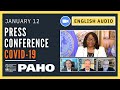 PAHO Press Briefing on COVID19 January 12, 2022 - AUDIO ENGLISH