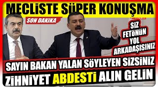 #SonDakika İyi Partili vekil Mecliste AKP'li bakanı susturdu: "Zihniyet Abdesti alın gelin"