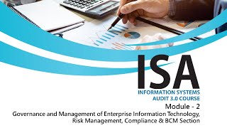 ISA 3.0 MODULE – 2 CONCEPTS OF GOVERNANCE AND MANAGEMENT OF INFORMATION SYSTEMS