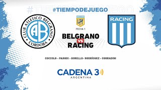 BELGRANO vs RACING | LIGA PROFESIONAL  Fecha 1 | CADENA 3 ARGENTINA