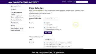 QUICK TIPS: How to find the Class Schedule!