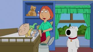 Family Guy - Stewie gets a diaper change in reverse!