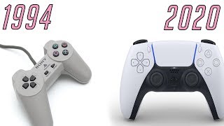 Evolution Of Playstation Controllers 1994-2020