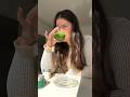 Trying out Emma Chamberlain’s matcha from Chamberlain Coffee ☕️ 🍵