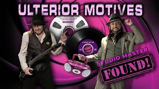 The Holy Grail of Lost Media Found: Original 1985 Studio Master of “Ulterior Motives” Recovered