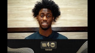 Caris LeVert Talks With Candace Parker About His Cancer Diagnosis & His Future | NBA on TNT