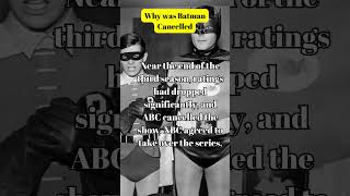 Classic Television Batman Series Cancelled WHY? #shorts