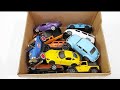 Box Full of Model Cars -Mazda Mx5, Koenigesgg Jesko, Lamborghini Scv12, Byd Yang Wang U8, Toyota Car