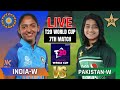 INDIA WOMENS VS PAKISTAN WOMENS 7TH T20 LIVE T20WC #cricketlive #protv #crictales #iqbalsports