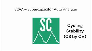 SCAA - Cycling Stability by CV