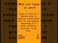 What is loop in java & types of loops in java. #java #programming #coding #developer #python