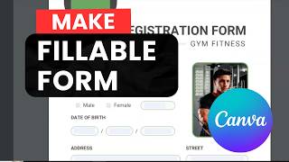 How To Make A Fillable Form In Canva