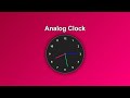 🕰️ How to Make an Analog Clock Using HTML, CSS & JavaScript | Full Tutorial