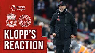 Klopp's Reaction: Trent's performance, injury news & more | Liverpool vs Leicester City