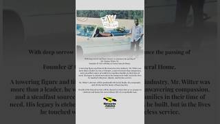 Panton Witter Sr | Death Notice #obituariesjm