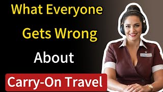 What Everyone Gets Wrong About Carry-On Travel (Airlines WON’T Warn You!)