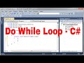 C# - Do While Loop - TutorialsPoint