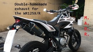 DOUBLE EXHAUST WR125X - M.A.D.R.