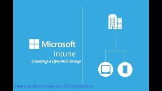 How to create a dynamic group in Intune