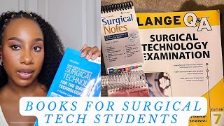 BOOKS FOR SURGICAL TECH STUDENTS | SURGICAL TECHNOLOGY | SURGICAL TECH SCHOOL