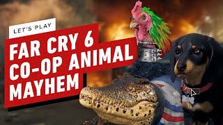 Far Cry 6 Co-Op Gameplay: Fangs for Hire Animals Attack!