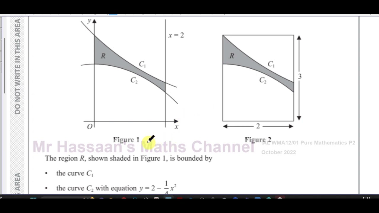 WMA12/01, IAL, (Edexcel), P2, October 2022, Q6, The Trapezium Rule ...