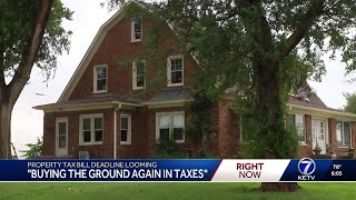 'Buying the ground again in taxes': Property tax bill deadline looming