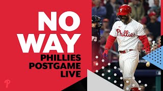 Phillies no-hit by Javier and 3 relievers as Astros even World Series | Phillies Postgame Live