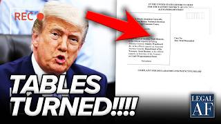 Trump Gets TABLES TURNED on HIM with CHECKMATE LAWSUIT!!!