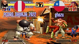 FT5 @kof96: PEDRO_NAVAJA_2022 (PE) vs ghozu (CL) [King of Fighters 96 Fightcade] Oct 31