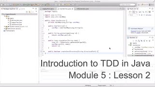 Module 5. Lesson 2. Demonstration of testing legacy code