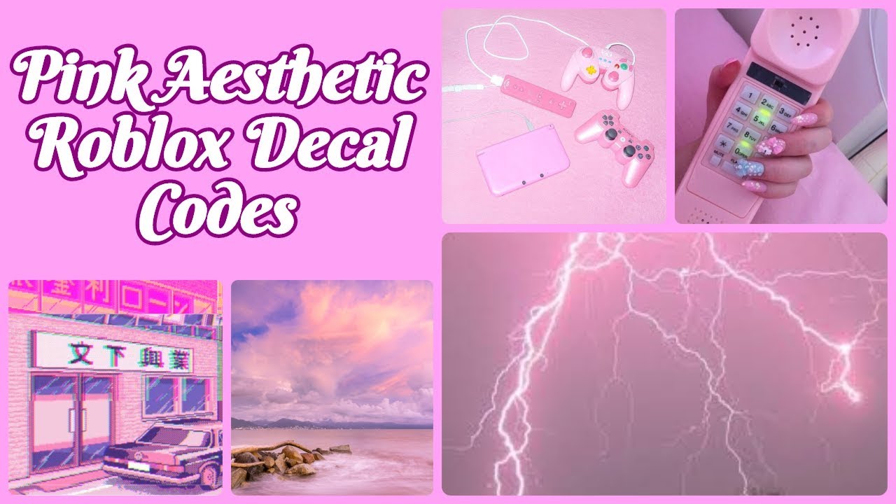 Roblox Decal Codes Aesthetic