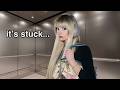 you're stuck in an elevator with me ASMR
