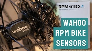 Wahoo RPM speed and cadence sensors review