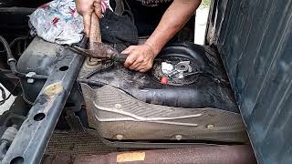 FUEL PUMP REMOVAL /REPLACEMENT GMC CANYON/COLORADO LIVE!!✔️💯💯