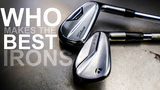 TITLEIST or TAYLORMADE WHO MAKES THE BEST GOLF IRONS