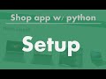 Build a web app with python: Setup